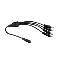 Home-Locking DC splitter voor camera 1 naar 4 C14-442